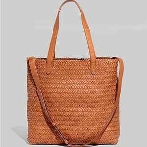 The Medium Woven Transport Tote